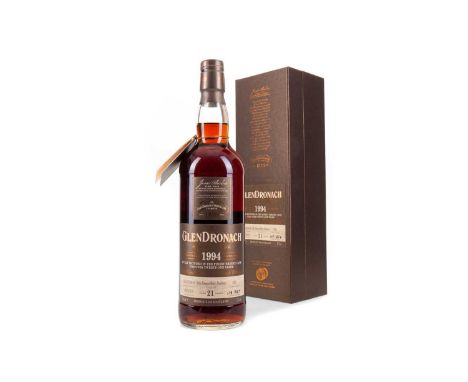 GLENDRONACH 1994 21 YEAR OLD SINGLE CASK #339 HIGHLAND SINGLE MALT Thanks to its rich, weighty spirit and penchant for sherry