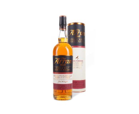 ARRAN AMARONE CASK FINISH ISLAND SINGLE MALT Still a relative youngster in whisky terms, Arran distillery began production in