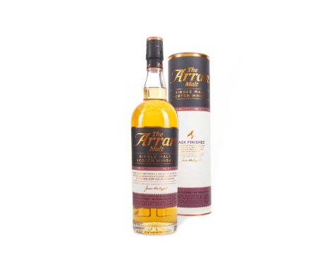 ARRAN SHERRY CASK FINISH ISLAND SINGLE MALT Still a relative youngster in whisky terms, Arran distillery began production in 