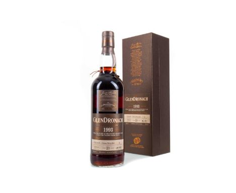 GLENDRONACH 1993 23 YEAR OLD SINGLE CASK #42 HIGHLAND SINGLE MALT Thanks to its rich, weighty spirit and penchant for sherry 