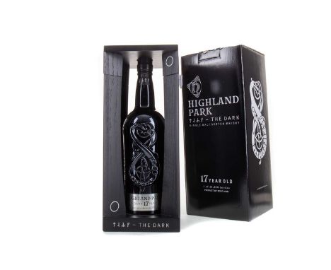 HIGHLAND PARK 17 YEAR OLD THE DARK ISLAND SINGLE MALT Orkney’s Highland Park distillery is situated in the town of Kirkwall o