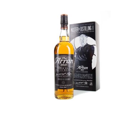 ARRAN 12 YEAR OLD MASTER OF DISTILLING II ISLAND SINGLE MALT Still a relative youngster in whisky terms, Arran distillery beg