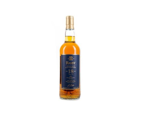 BLAIR ATHOL 18 YEAR OLD RIGBY HIGHLAND SINGLE MALT Despite being situated in the small town of Pitlochry, Blair Athol distill