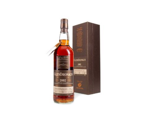 GLENDRONACH 2002 11 YEAR OLD SINGLE CASK #1499 - DISTILLERY EXCLUSIVE HIGHLAND SINGLE MALT  Thanks to its rich, weighty spiri