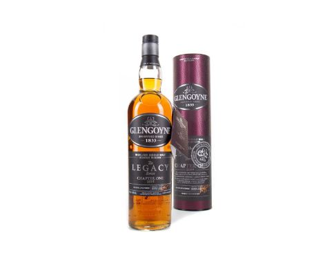 GLENGOYNE LEGACY SERIES CHAPTER 1 HIGHLAND SINGLE MALT Founded in 1833, Glengoyne distillery, just to the north of Glasgow, s