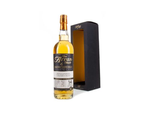 ARRAN 1998 14 YEAR OLD PRIVATE CASK #1136 ISLAND SINGLE MALT Still a relative youngster in whisky terms, Arran distillery beg