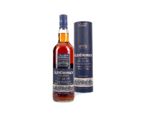 GLENDRONACH 18 YEAR OLD ALLARDICE HIGHLAND SINGLE MALT Thanks to its rich, weighty spirit and penchant for sherry cask matura