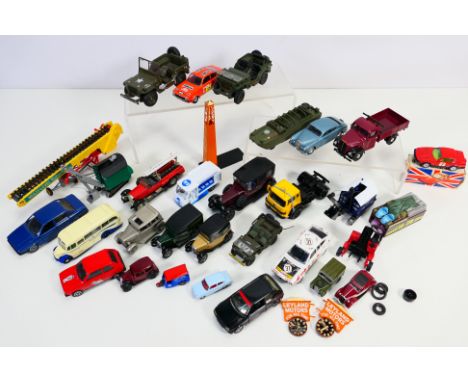 Corgi - Oxford - Solido - Gate - A group of unboxed models including Morris Commercial Lorry, Opel Kadett Coupe, Austin 7, La