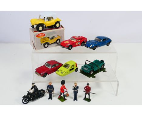 Corgi - Dinky - Tonka - Johillco - A group of models including Bond Bug 700ES in the rarer green finish, a pre war Johillco P