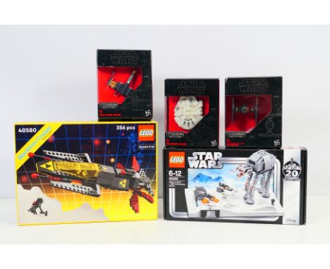 Star Wars - Lego - 2 x factory sealed Lego kits, Star Wars Battle Of Hoth 20th Anniversary Edition # 40333 and Blacktron Crui