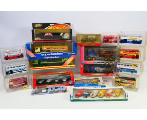 Schuco - Cararama - EFE - Others - A group of boxed and partially boxed diecast model vehicles in various scales. Lot include