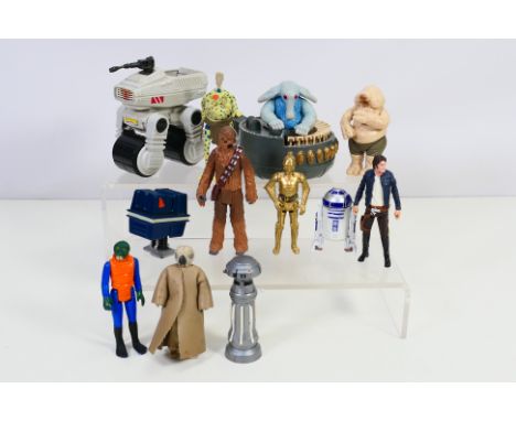 Star Wars - A collection of Star Wars characters to include vintage Hong Kong 1970 - 1980 models. Rebo band members - Max Reb