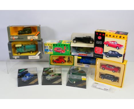 Corgi - Vanguards - Vitesse - Solido - A collection of boxed vehicles in 1/43 scale including limited edition Mini Van # VA01