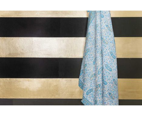A large kantha quilt, of recent manufacture, Indian, made of vintage saris,229 x 196cmCondition ReportWe found two small repa