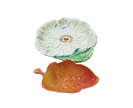 CARLTONWARE PLATE AND JUG 