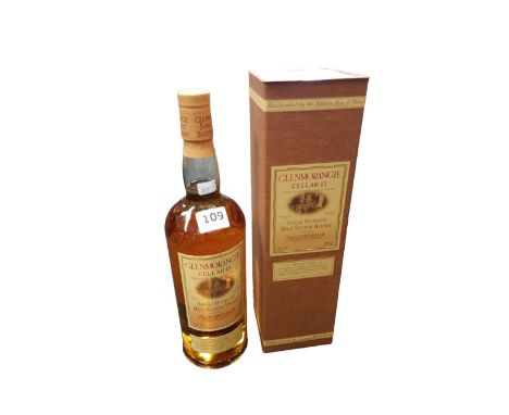 BOTTLE OF GLENMORANGIE CELLAR 13 SCOTCH WHISKY 