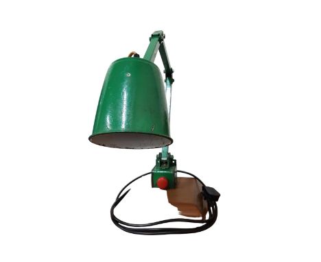 ORIGINAL INDUSTRIAL ANGLE POISE LAMP BY MEMLITE 