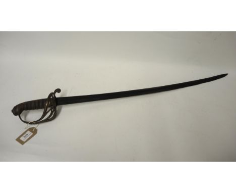 19th Century infantry officers sword (minus scabbard)