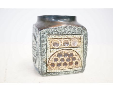 Troika marmalade pot signed A R 