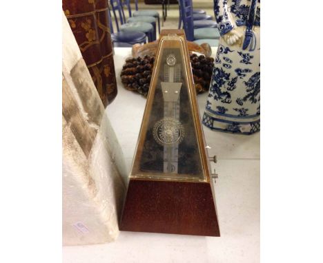 A metronome in working order.
