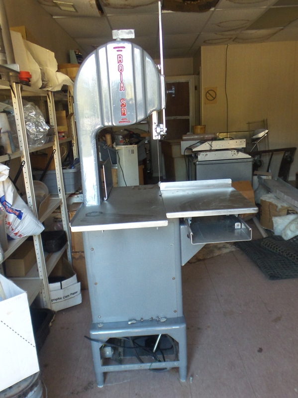 Band Saw, Boia SD, Mdl. B34, SN 4657(All Funds Must Be Received by