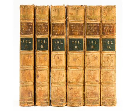 NO RESERVE Spain.- Italy.- Swinburne (Henry) Travels through Spain, 2 vol., second edition, engraved portrait frontispiece, 1