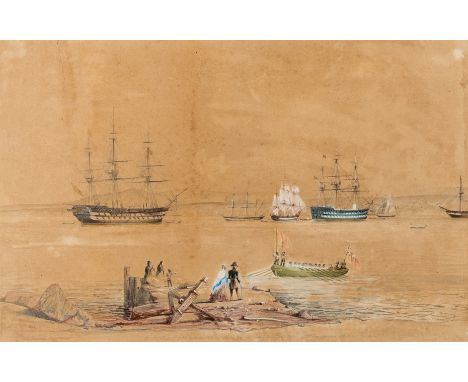 South America.- Chile.- Wood Taylor (Charles "Carlos" Chatworthy, painter, engineer, mariner, and military officer, 1792-1856