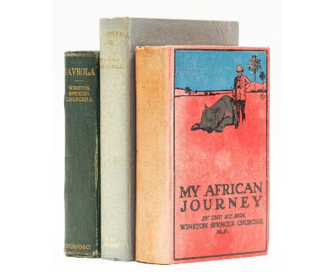 Africa.- Churchill (Winston S.) My African Journey, first edition in book form, frontispiece, detached and loosely inserted, 