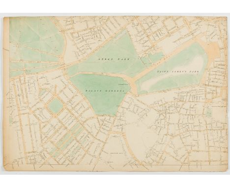London.- Miscellaneous collection of single sheet maps of London, including 40 Ordnance Survey sheets reduced from the "Skele