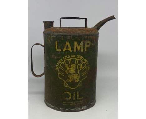 A vintage oil can, Lamp oil