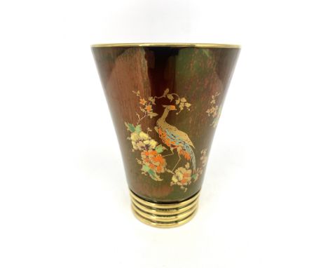A Carltonware vase, no chips or damage, 5 1/2 inches x 4 inches