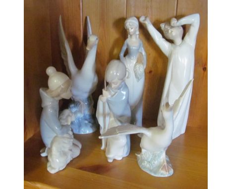 Some Lladro and other figures