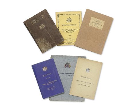 A group of six books and pamphlets, relating to the Sikh States of Patiala, Jind and Nabha Printed variously in London, Delhi