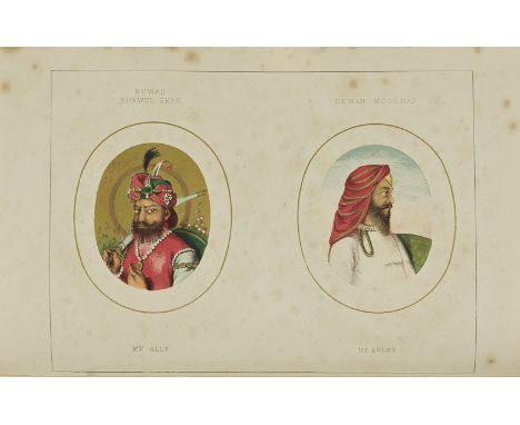 Major H. B. Edwardes, A Year on the Punjab Frontier in 1848-49, two volumes Richard Bentley, London, 1851first edition, vol. 