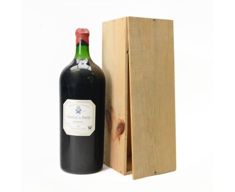 Methusaleh Chateau De Sours 2002 Bordeaux, 6000ml 12.5% vol, in presentation box 