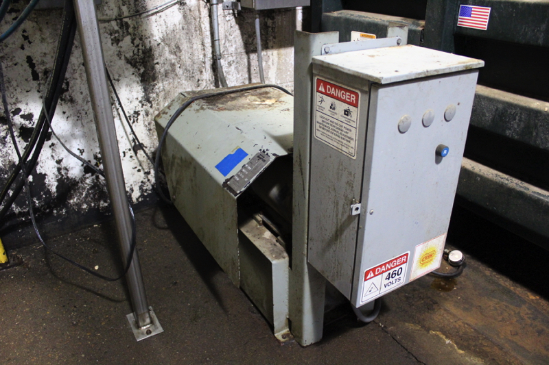 Marathon Ram Jet Trash Compactor, M TC300T, S/N 2069338 (Location Compactor Room)