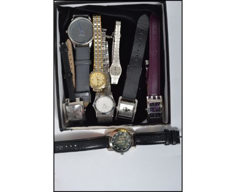 A small collection of contemporary watches for ladies and gents to include Hogwarts, Rotary etc please refer to images.