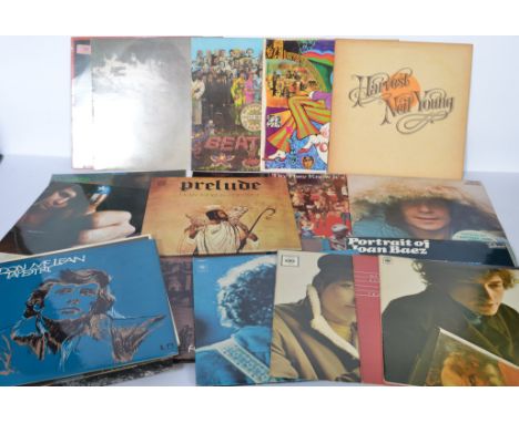 A collection of Long Play LP vinyl records by several artists to include Headline, Moulin Rouge ( still sealed ), Stepmothers