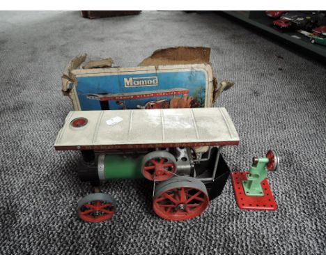 A Mamod Live Steam Tractor TE1A in part original box