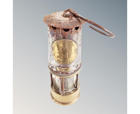 An Eccles Protector Type SL miner's lamp.