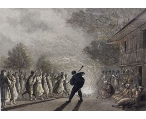 A COLLECTION OF ANTIQUE AND LATER PRINTS to include architectural and landscape scenes