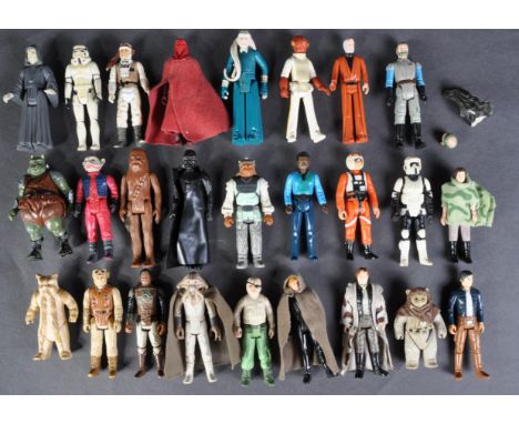 Star Wars - a collection of x26 original vintage Kenner / Palitoy made Star Wars action figures. To include; Luke Skywalker X
