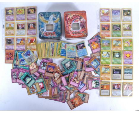 Pokemon Trading Card Game - a collection of vintage &amp; modern cards to include a small selection of Wizards of the Coast c