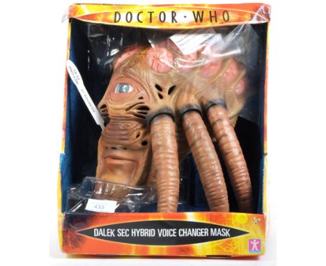 Doctor Who - Character Options - ' Dalek Sec Hybrid Voice Changer Mask ' playset. Appear as new and unused, retaining their o
