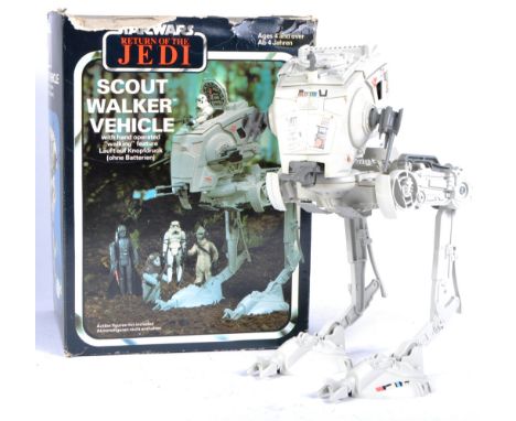 Star Wars - an original vintage 1983 Palitoy made action figure playset ' Scout Walker Vehicle '. 100% complete, including th