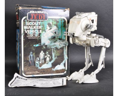 Star Wars - an original vintage c1983 Clipper made Star Wars action figure playset ' Scout Walker Vehicle '.Complete with ins