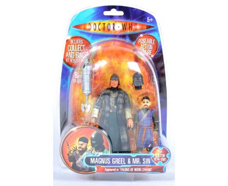 Doctor Who - Character Options - ' Magnus Greel &amp; Mr Sin - The Talons Of Weng Chiang - highly detailed boxed action figur