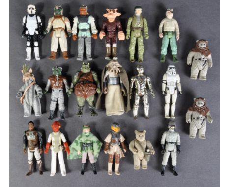 Star Wars - a collection of x20 original vintage Kenner / Palitoy made Star Wars action figures - all from Return Of The Jedi
