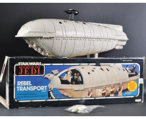 Star Wars - an original vintage 1982 Palitoy made Star Wars action figure playset ' Rebel Transport '. 100% complete includin
