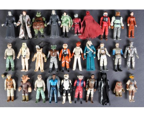 Star Wars - a collection of x30 original vintage Kenner / Palitoy made Star Wars action figures, to include; Snaggletooth, Ha